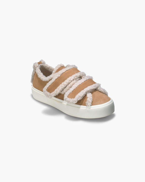 INUIKII SHEARLING LOW VELCRO (35202-050)
