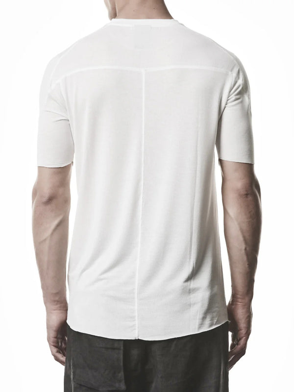 THOM KROM Viscose Raw Edge T-Shirt