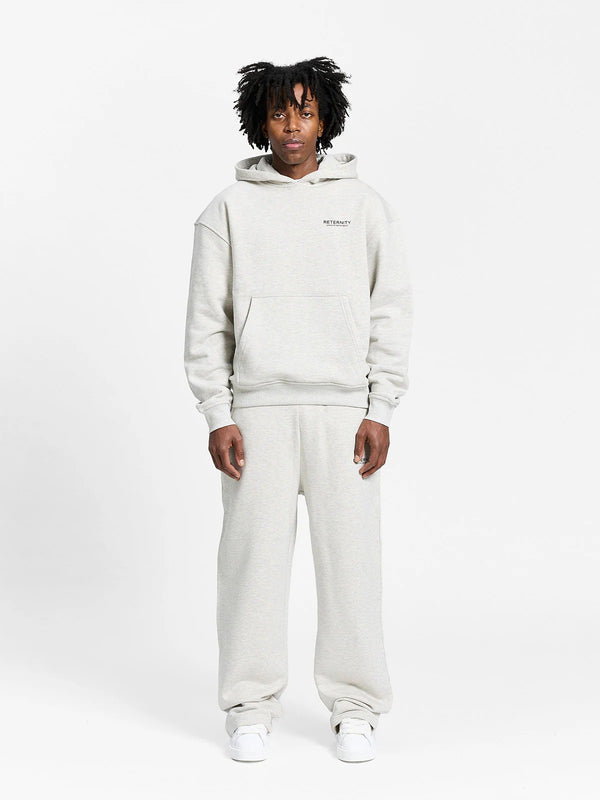 RETERNITY CREATIVE DEPT HOODIE MELANGE GREY