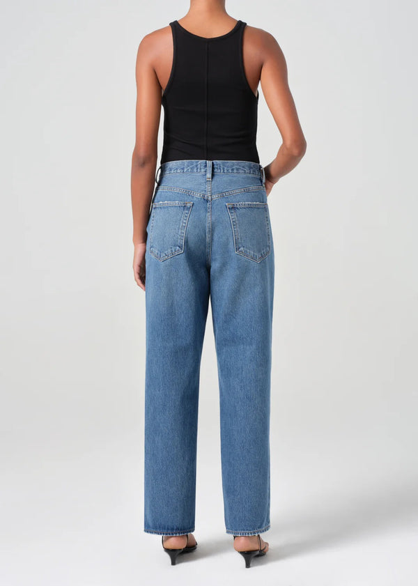 AGOLDE V-Waist Baggy In Cascade