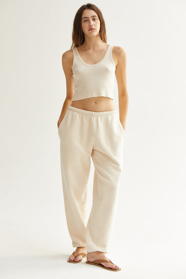 ASHER Sebi Sweatpant - BONE