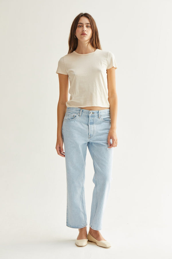 ASHER Noe Baby Tee - BONE