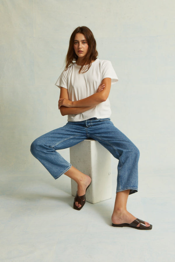 ASHER Lori Tee - WHITE
