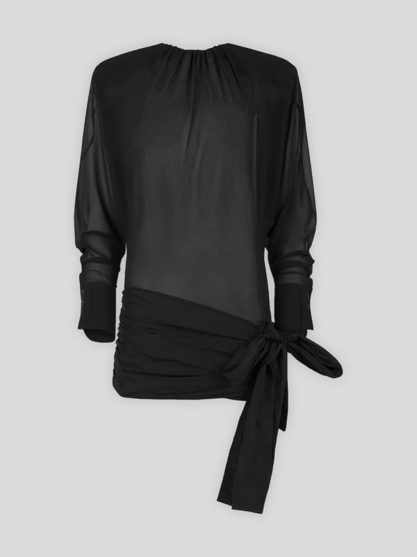 Entire Studios Mini Tie Dress