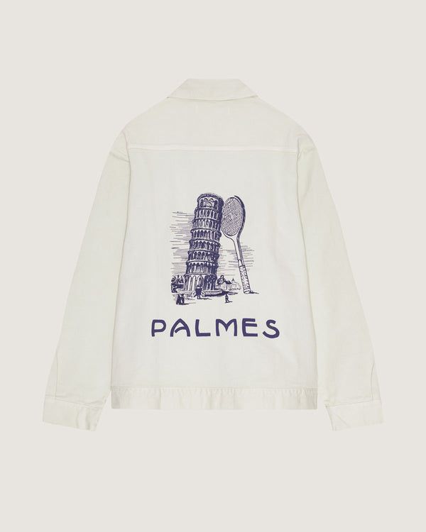 Palmes Tower Zip Jacket - Off White