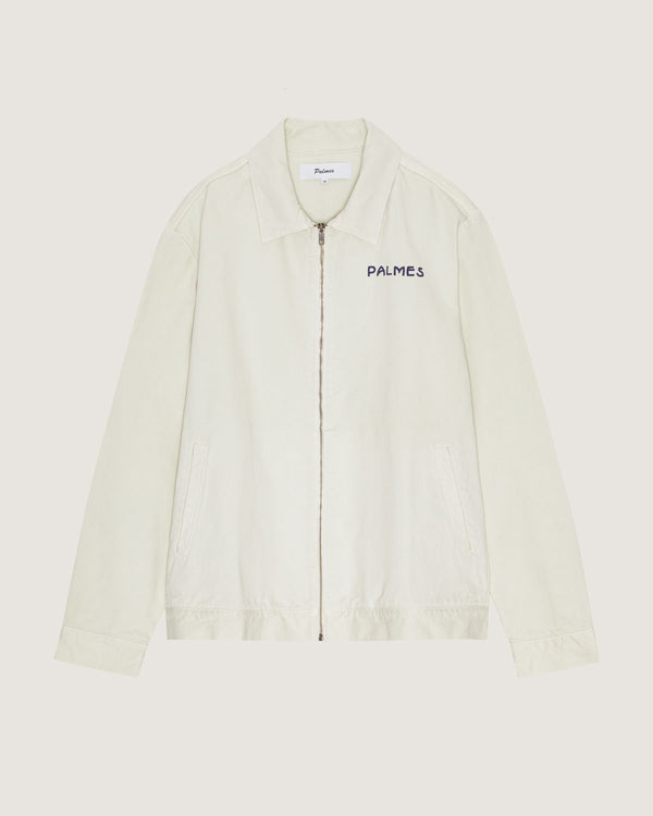 Palmes Tower Zip Jacket - Off White