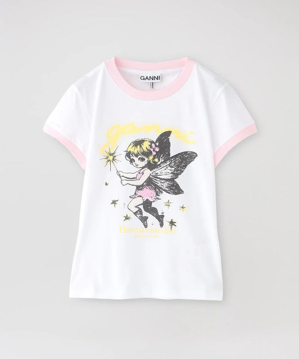 GANNI BASIC COTTON JERSEY BABY FIT FAIRY