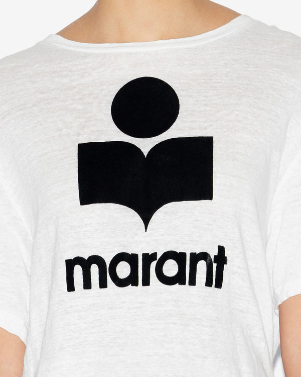 Zewel T-Shirt - White & Black