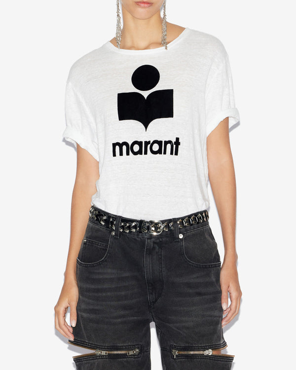 Zewel T-Shirt - White & Black