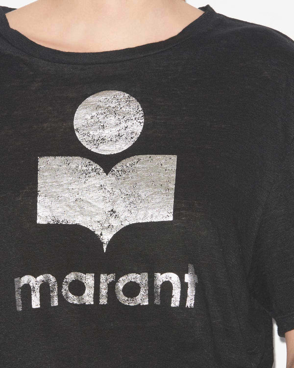 Zewel T-Shirt - Black & Silver