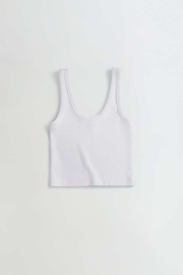 ASHER Raya Lightweight Rib Tank - WHITE