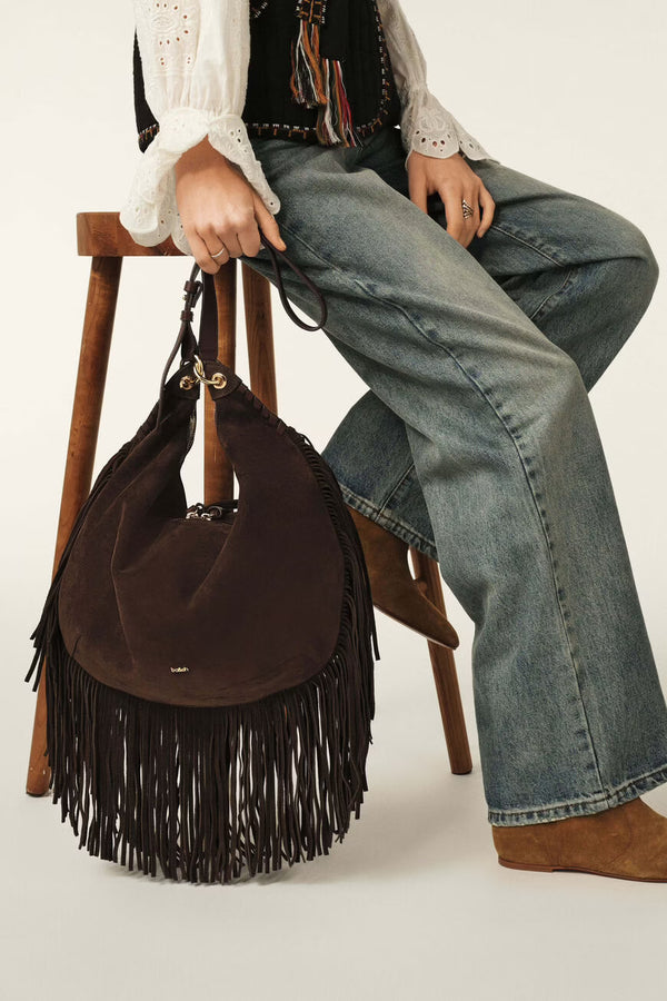 ba&sh - SWING BAG - CHOCO