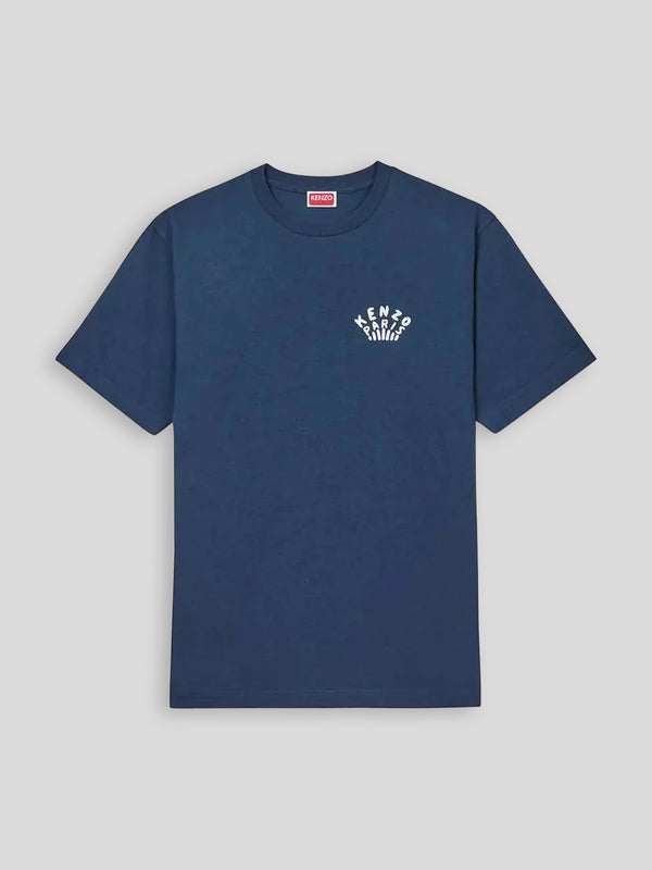 Kenzo Dragonfly Blue Embroidered T-Shirt MIDNIGHTBLUE