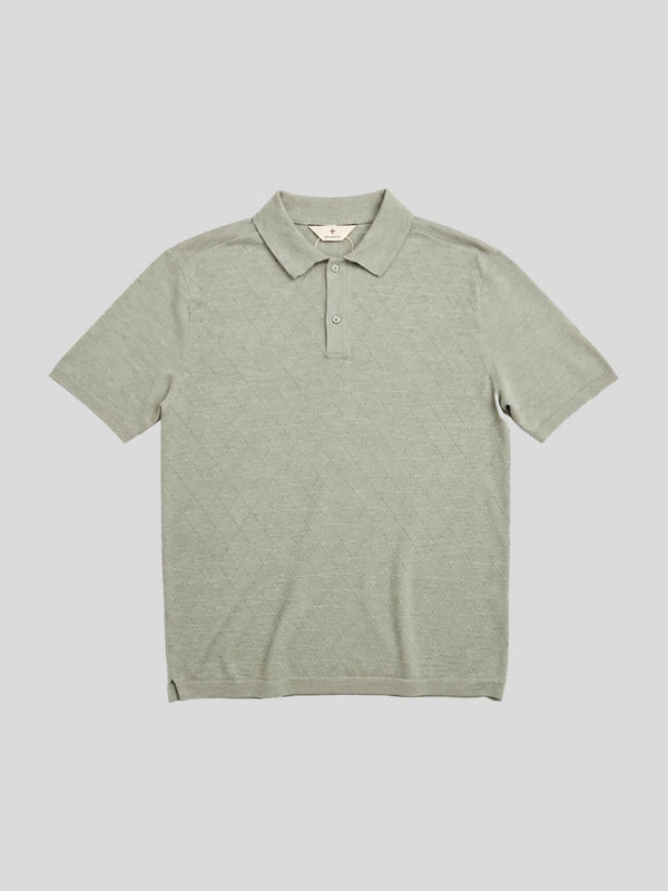 Blue De Genes BGwally Diamond Polo