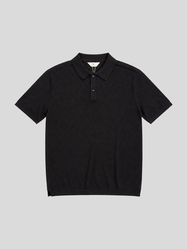 Blue De Genes BGwally Diamond Polo