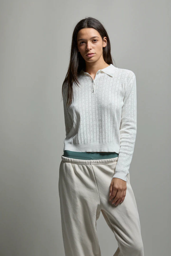 Paloma Pointelle Polo