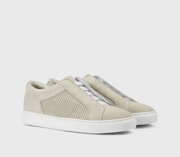 SNEAKER (GM) CHIFFON BIANCO+F.DO BI