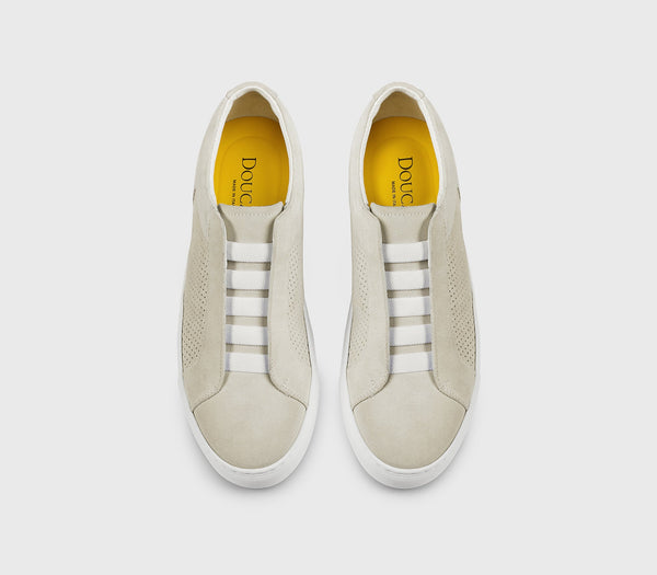 SNEAKER (GM) CHIFFON BIANCO+F.DO BI