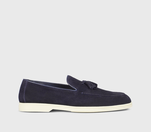 TASSEL MOC VASCHETTA (GM) VISONE BLU