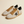 Men's Ball Star in white nappa with black star