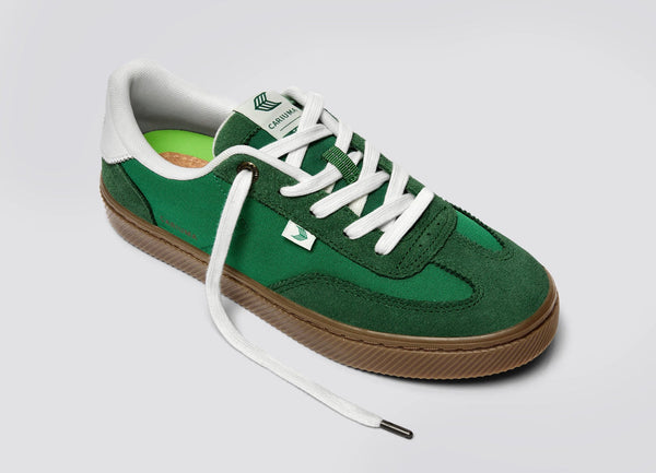 CARIUMA - TOCA Abundat Green Suede Green Nylon Sneaker