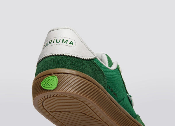 CARIUMA - TOCA Abundat Green Suede Green Nylon Sneaker