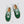 CARIUMA - TOCA Abundat Green Suede Green Nylon Sneaker
