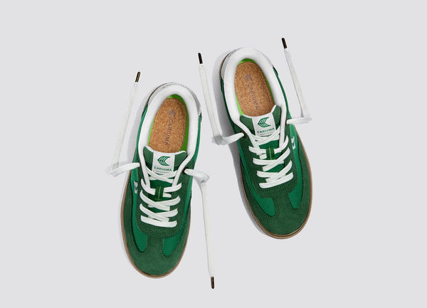 CARIUMA - TOCA Abundat Green Suede Green Nylon Sneaker
