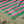 LARGE TOWEL FUCHSIA/EMERALD