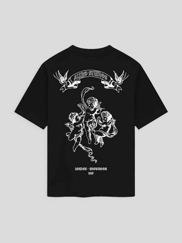 ALTRO STUDIOS “THE RENAISSANCE TRIO” BLACK T-SHIRT