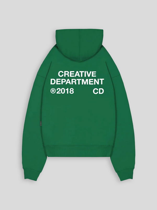 RETERNITY CREATIVE DEPT HOODIE GREEN