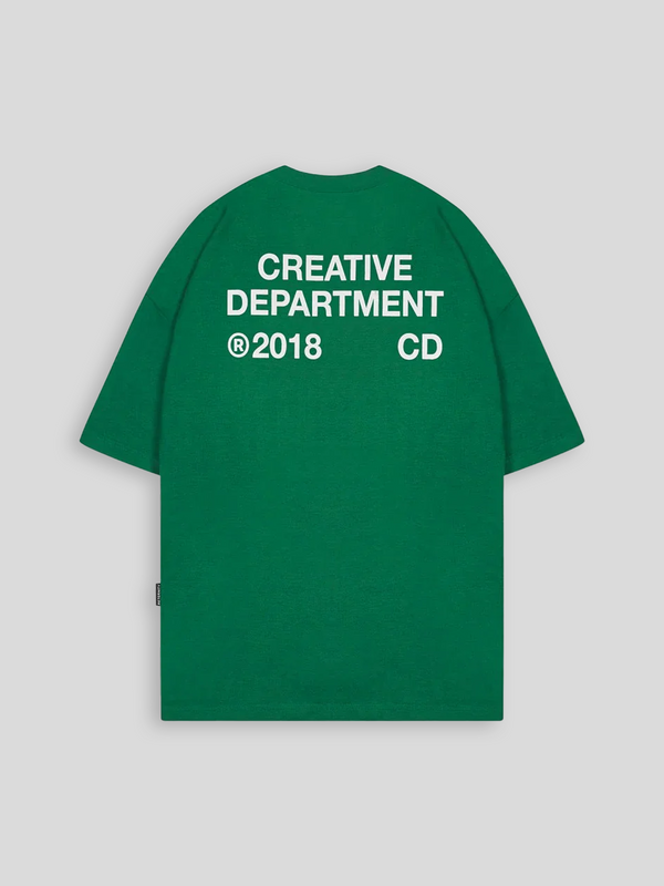 RETERNITY CREATIVE DEPT T-SHIRT GREEN