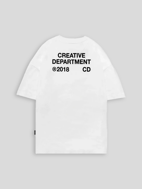 RETERNITY CREATIVE DEPT T-SHIRT WHITE