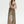 ASHER Yazmin Velour Pant - MUSHROOM