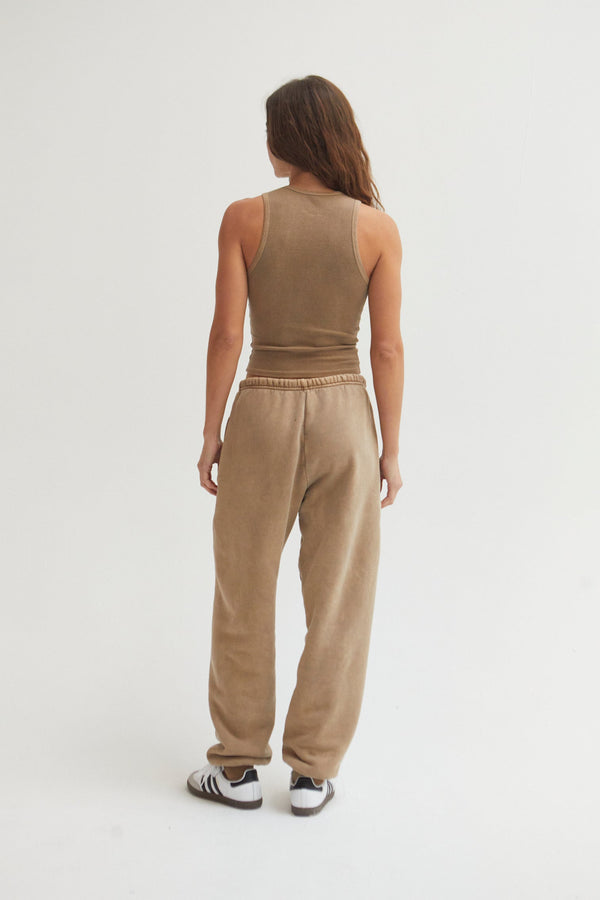 ASHER Sebi Sweatpant - VINTAGE MUSHROOM