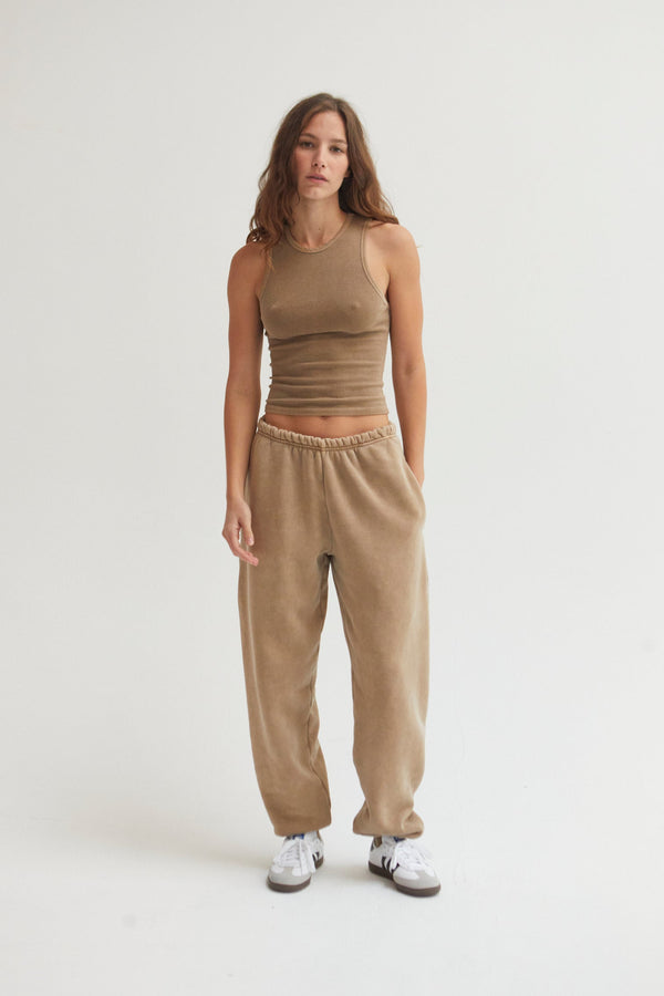 ASHER Sebi Sweatpant - VINTAGE MUSHROOM
