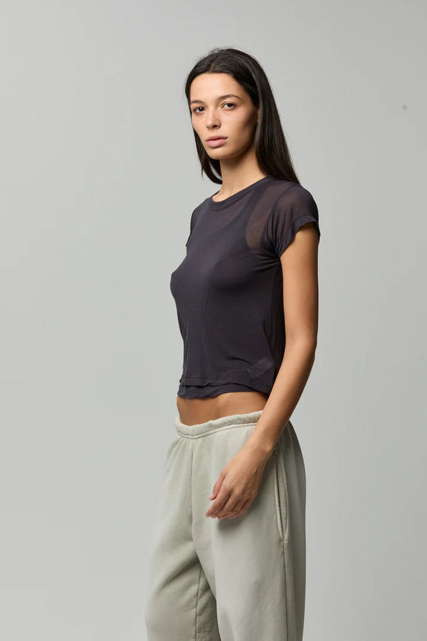 Ava Sheer Baby Tee