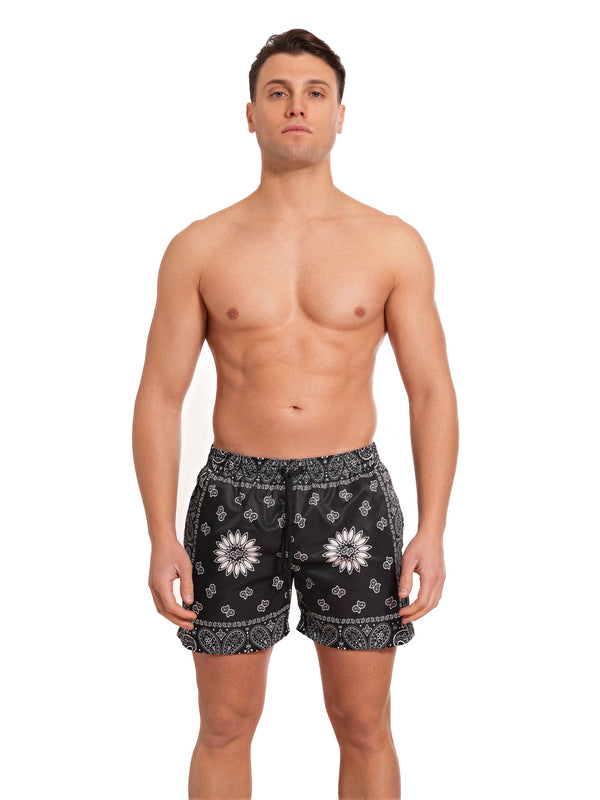 MOVE - Boxer Saint Vincent Printed BLACK BANDANA