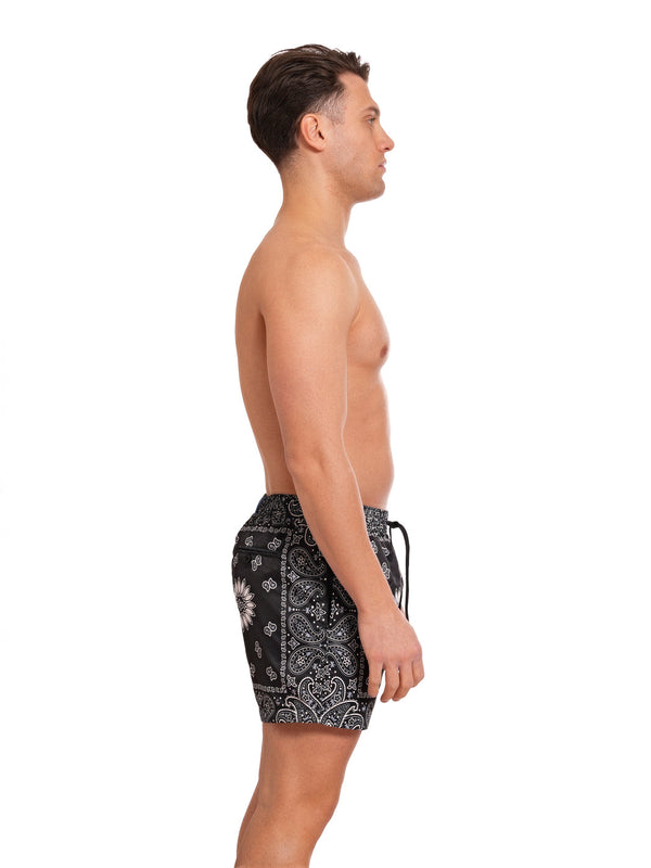 MOVE - Boxer Saint Vincent Printed BLACK BANDANA