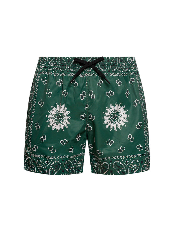 MOVE - Boxer Saint Vincent Printed GREEN BANDANA
