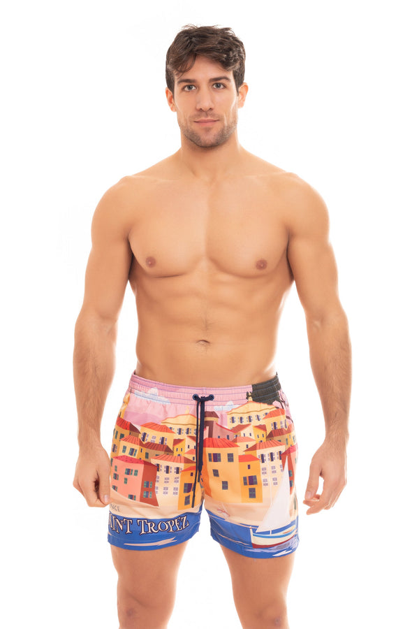 MOVE - Saint Vincent Printed Boxer SAINT TROPEZ