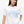 White Jersey Tattoo Lace T-shirt