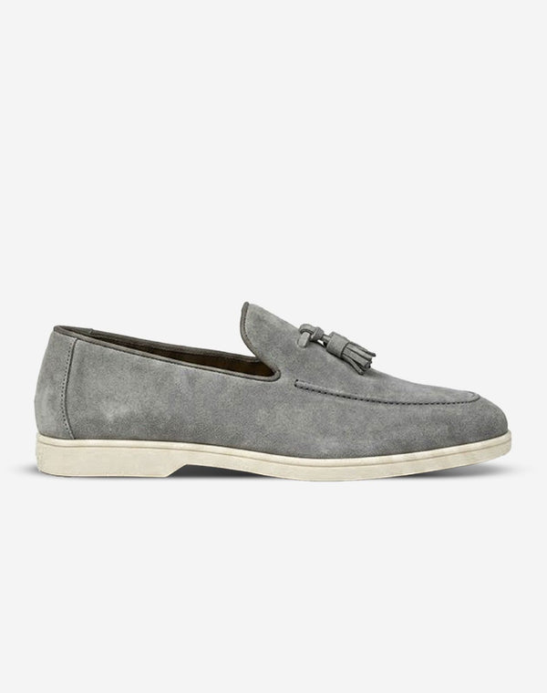 TASSEL MOC VASCHETTA (GM) VISONE TEMPESTA+F.DO BLU