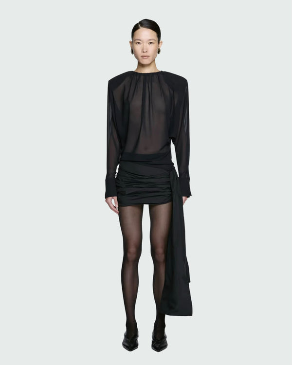 Entire Studios Mini Tie Dress