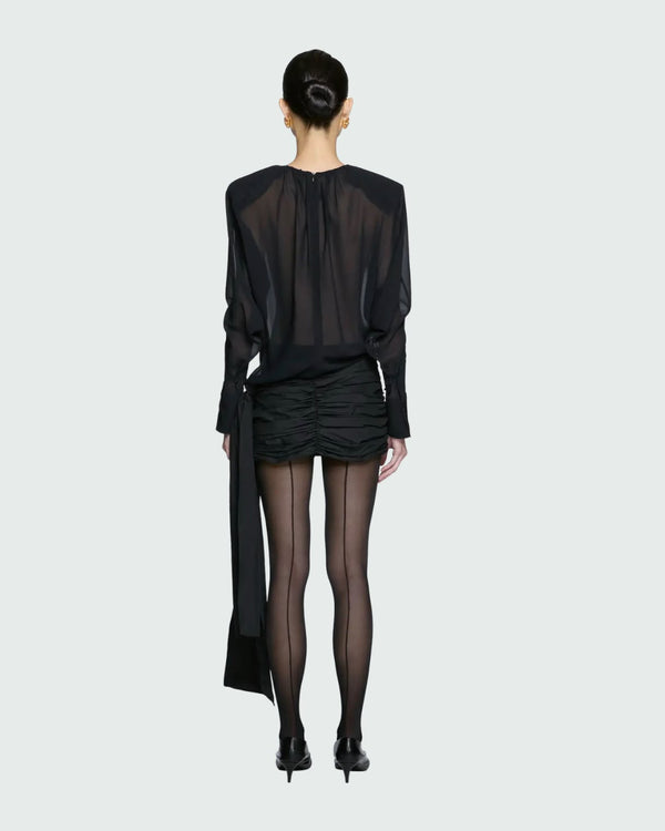 Entire Studios Mini Tie Dress