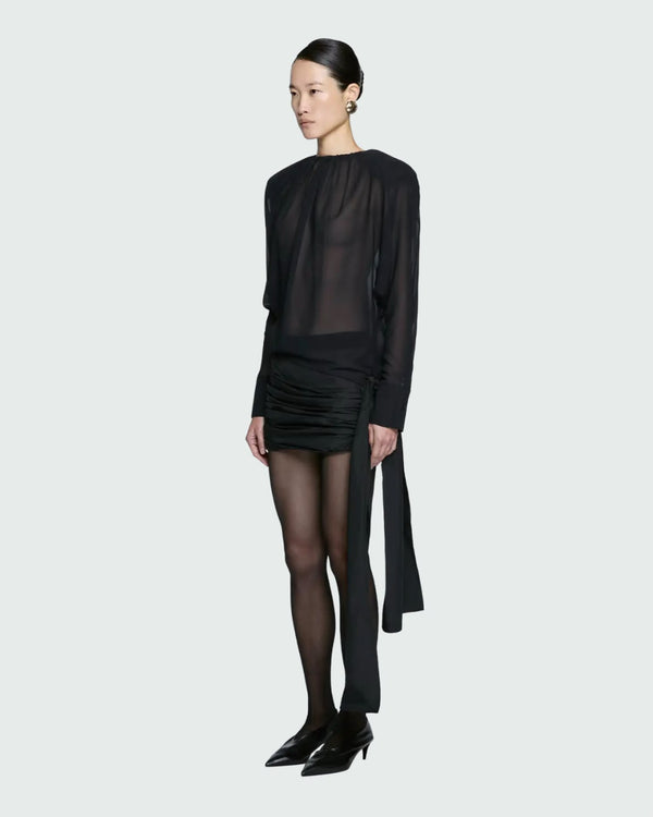 Entire Studios Mini Tie Dress