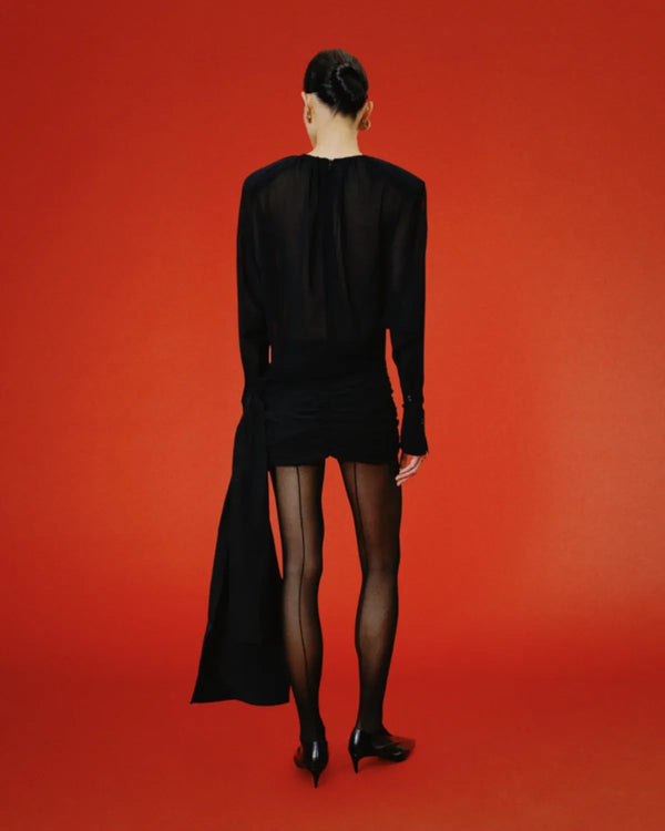 Entire Studios Mini Tie Dress