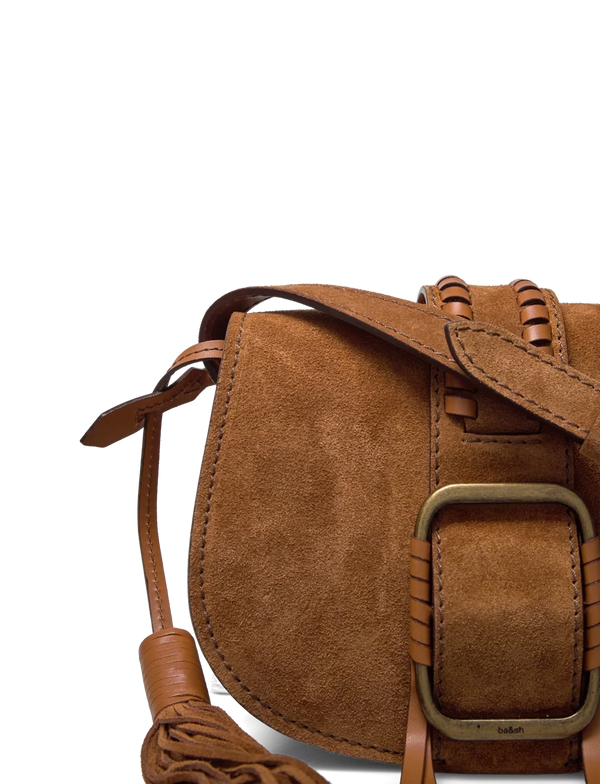 ba&sh - S SUEDE TEDDY - COGNAC