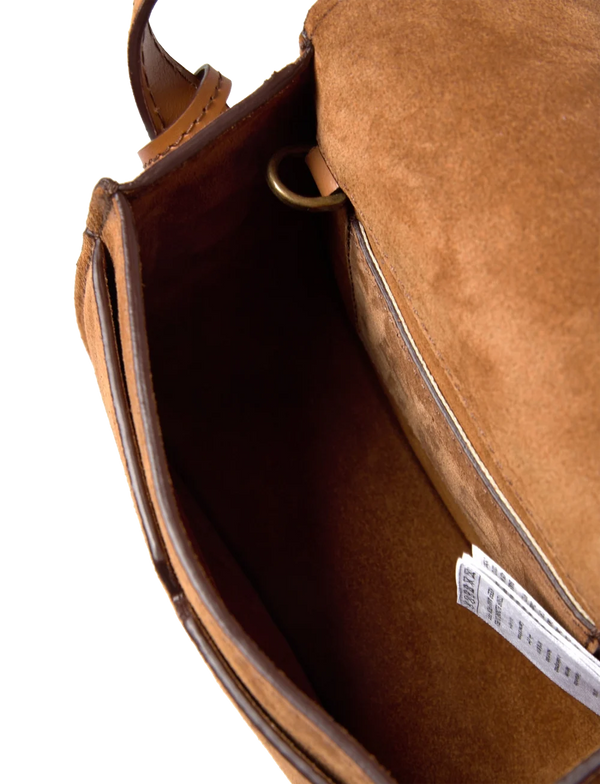 ba&sh - S SUEDE TEDDY - COGNAC