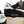 RUNNING SOLE NYLON UPPER SUEDE TOE AND SPUR LEATHER STAR&AND HEEL - BLACK/WHITE
